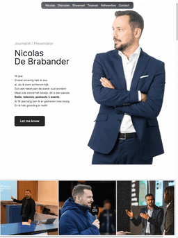 website nicolas de brabander